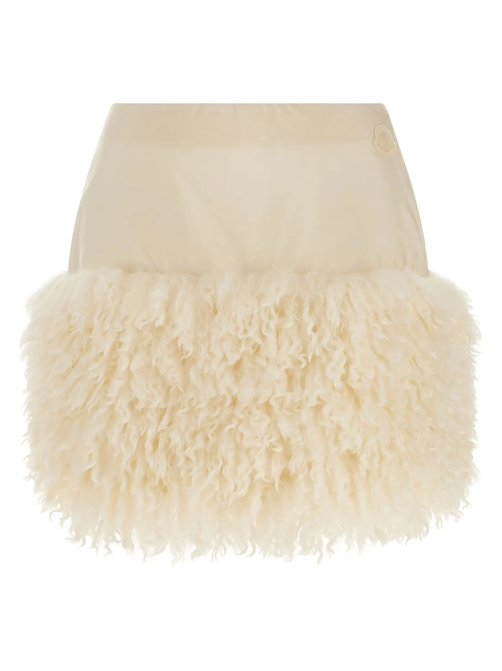 Спідниця Teddy insert Moncler Біла 1 Teddy insert skirt MONCLER White
