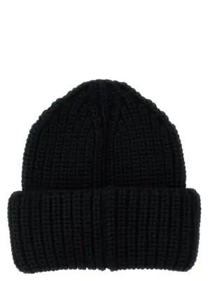 Logo patch beanie K20973B00002M1282999 MONCLER GRENOBLE Black