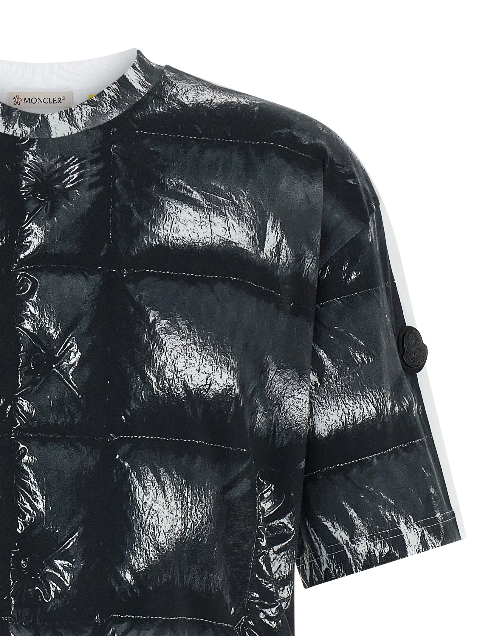 Футболка Moncler x A$AP Rocky Moncler Genius Чорна 3 T-shirt Moncler x A$AP Rocky Man MONCLER GENIUS Black