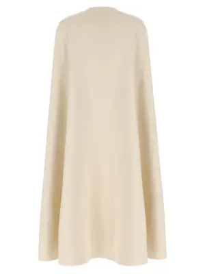 Wrap cape KA008049WHITE FEDERICA BONIFACI White