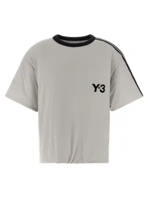 'Y-3 Padded' T-shirt Y-3 Gray