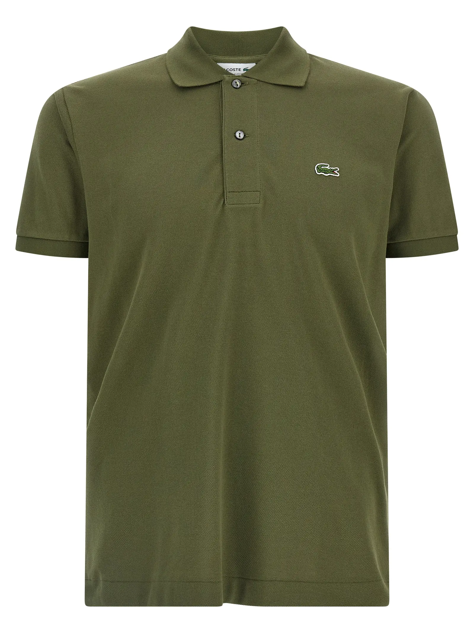 Поло Logo Patch Lacoste Зелене 1 Logo patch polo shirt LACOSTE Green
