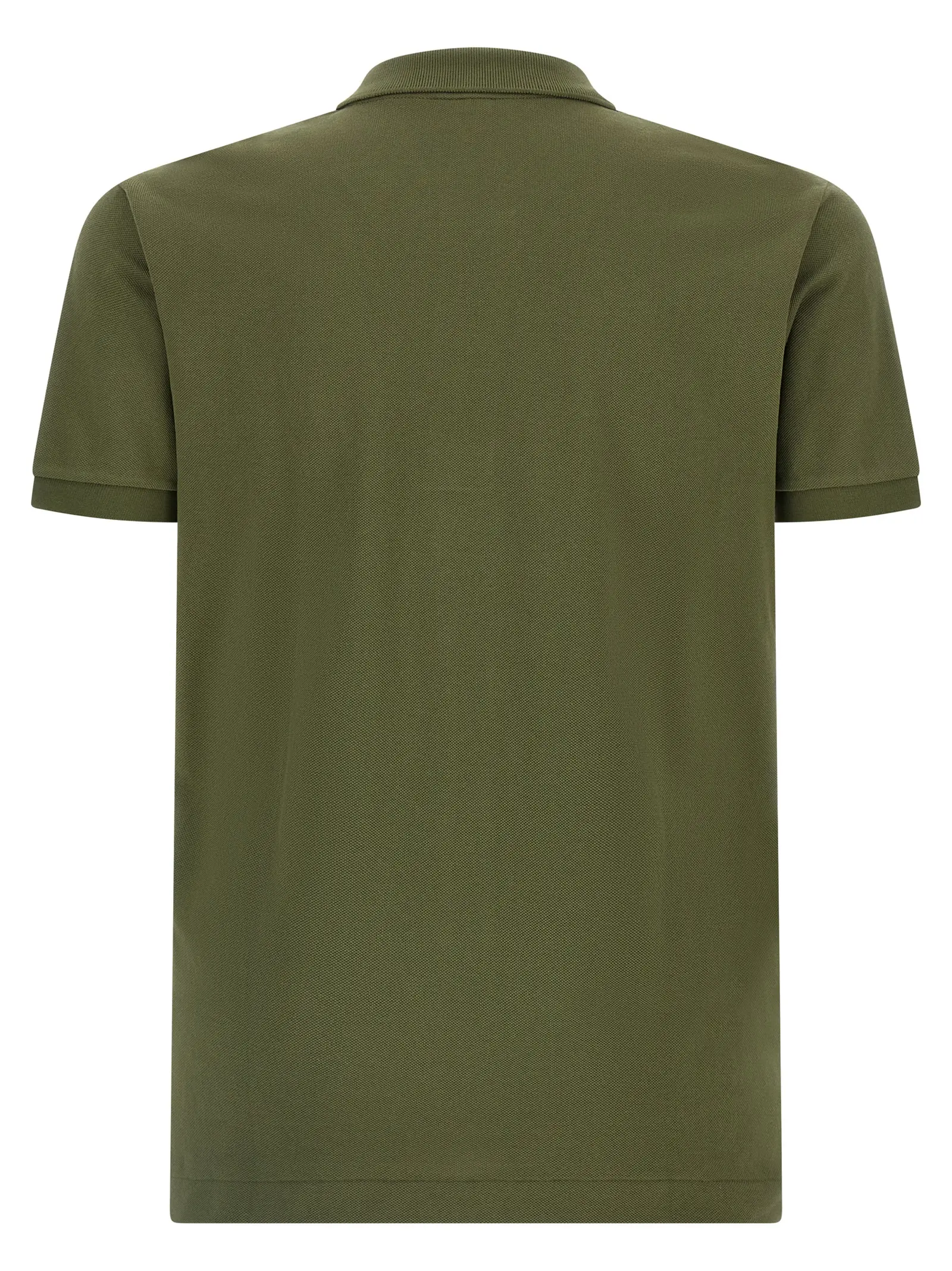 Поло Logo Patch Lacoste Зелене 2 Logo patch polo shirt L1212E9F LACOSTE Green