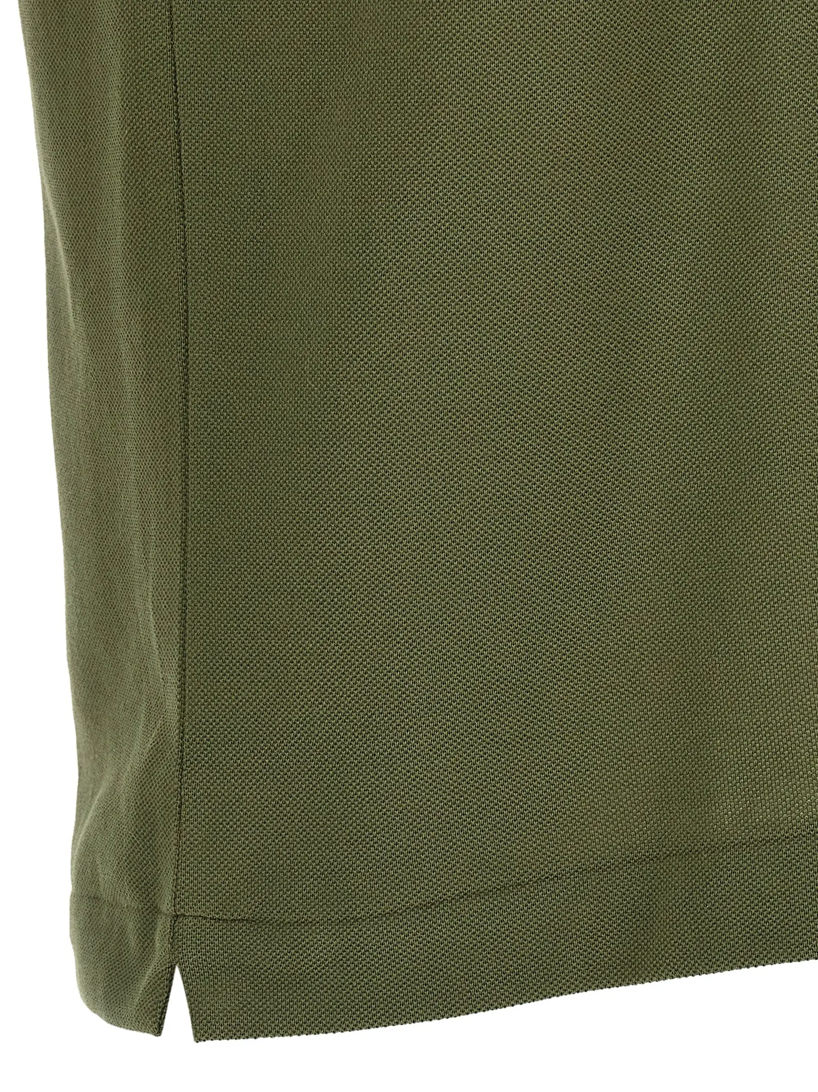 Поло Logo Patch Lacoste Зелене 4 Logo patch polo shirt 100% cotton LACOSTE Green