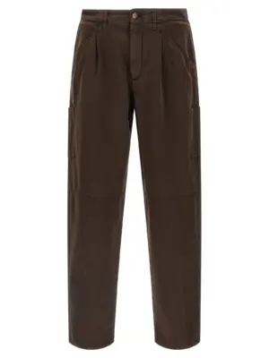'Ergonomic' pants BRUNELLO CUCINELLI Brown