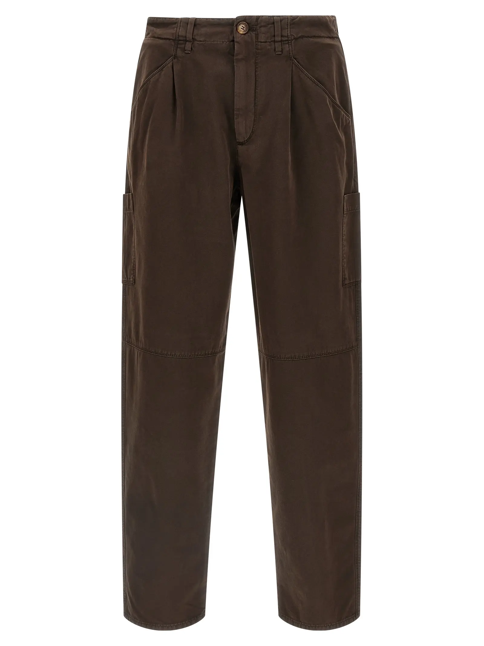 Штани Ergonomic Brunello Cucinelli Коричневі 1 'Ergonomic' pants BRUNELLO CUCINELLI Brown