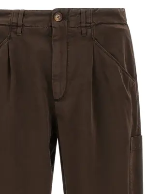 'Ergonomic' pants Man BRUNELLO CUCINELLI Brown