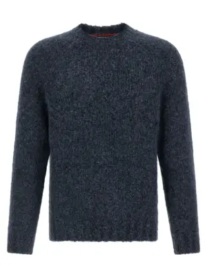 Buttoned yarn sweater BRUNELLO CUCINELLI Blue