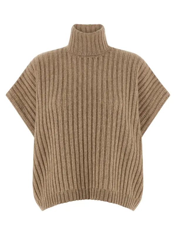 Cashmere vest BRUNELLO CUCINELLI Beige