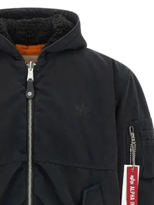 Alpha Industries x Purple reversible bomber jacket 100% cotton PURPLE Multicolor