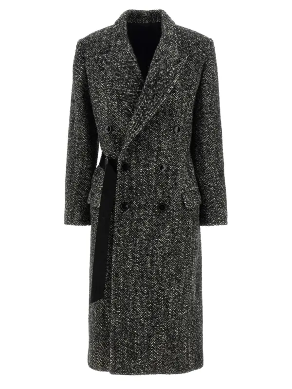 'Ebyane' coat ISABEL MARANT Black