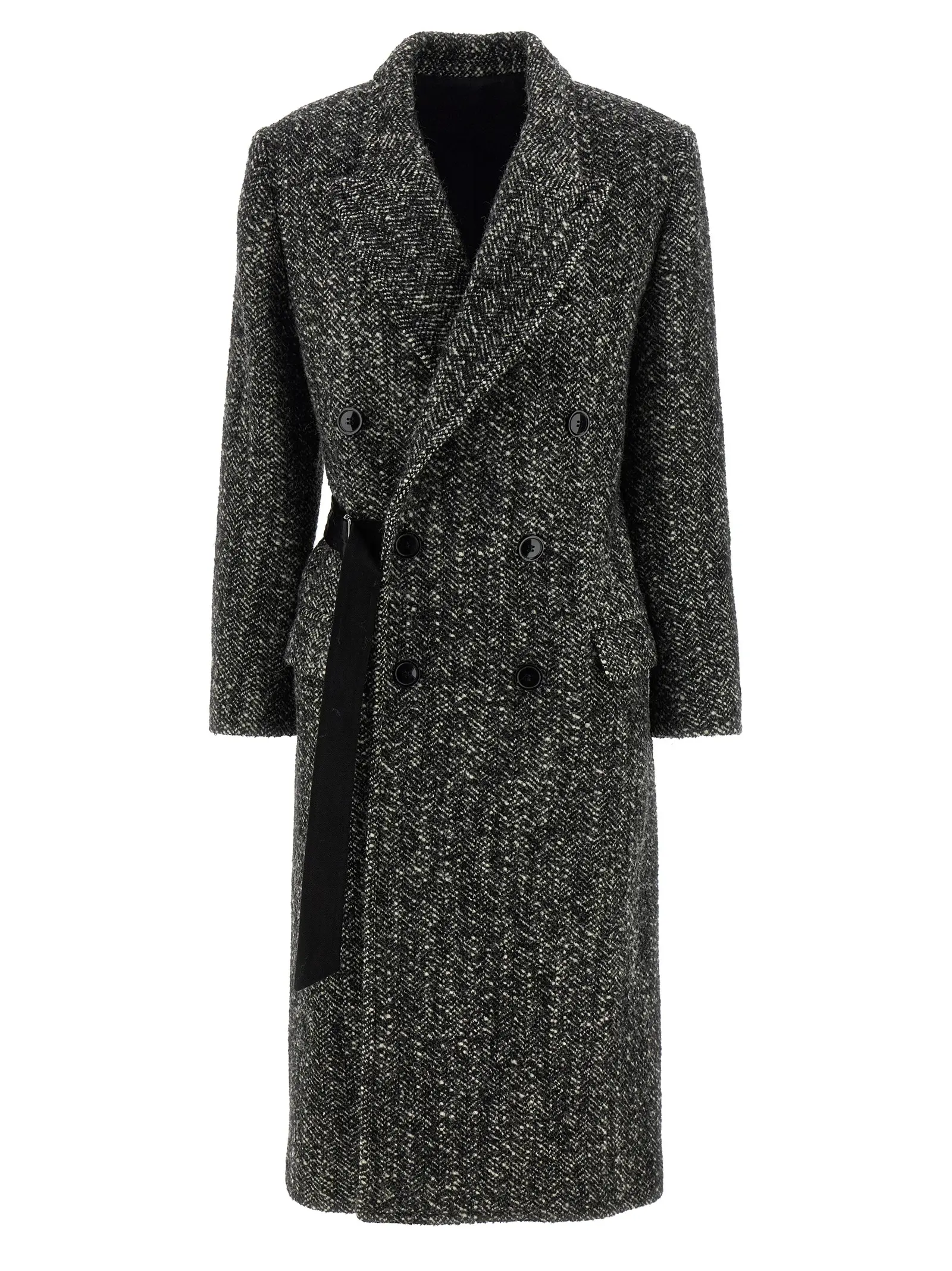 Пальто Ebyane Isabel Marant Чорне 1 'Ebyane' coat ISABEL MARANT Black