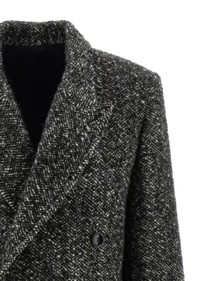 'Ebyane' coat Woman ISABEL MARANT Black