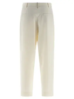 'Slouchy' pants MA126P8308C1542 BRUNELLO CUCINELLI White