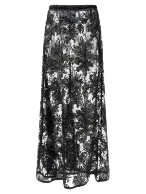 'Maria Cristina' skirt LE TWINS Black