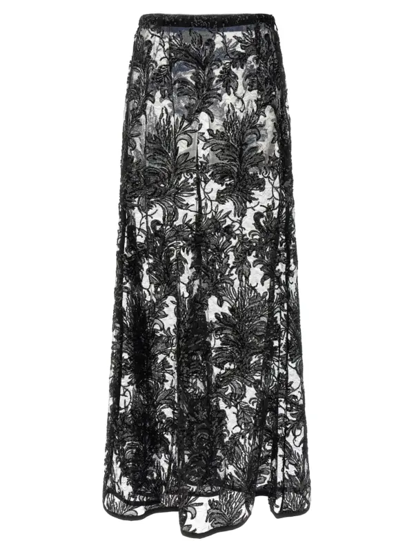 'Maria Cristina' skirt LE TWINS Black