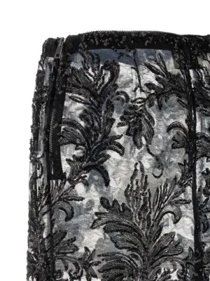 'Maria Cristina' skirt  LE TWINS Black