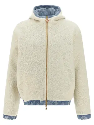 Monogram reversible jacket MAW25JTP42901BLEACHEDMONOGRAMDENI CASABLANCA Multicolor