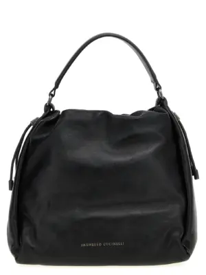 'Bucket Mellow' handbag BRUNELLO CUCINELLI Black