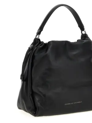 'Bucket Mellow' handbag Woman BRUNELLO CUCINELLI Black