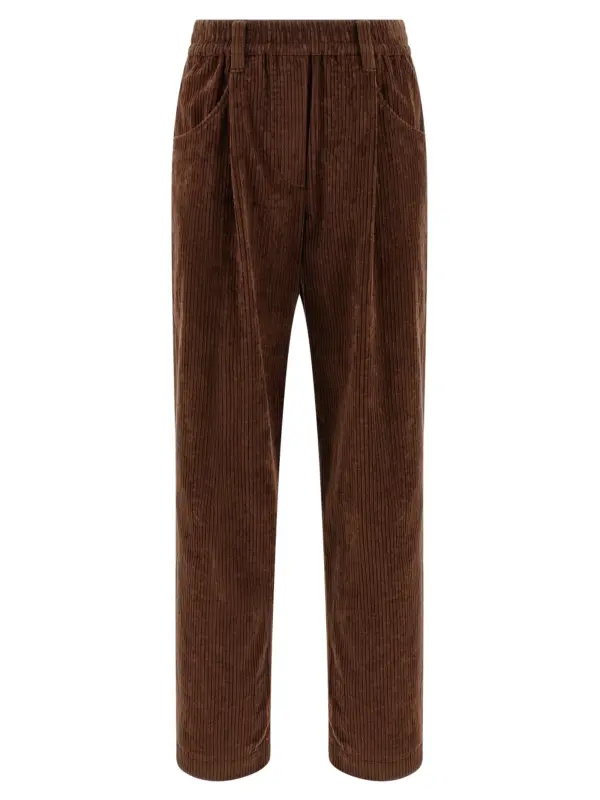'Baggy' pants BRUNELLO CUCINELLI Brown