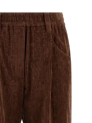 'Baggy' pants Woman BRUNELLO CUCINELLI Brown