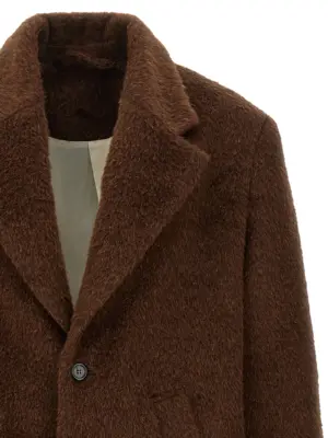 'Alois' coat Man SÉFR Brown