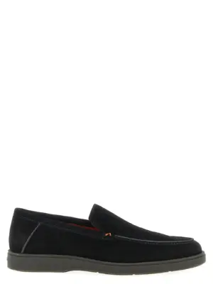 'Drain' loafers SANTONI Black
