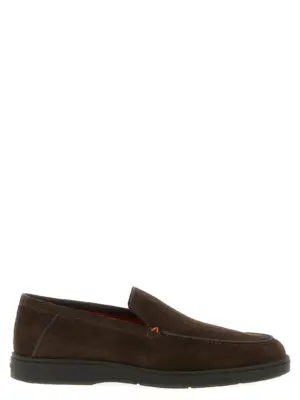 'Drain' loafers SANTONI Brown