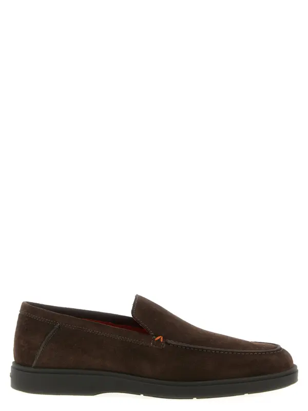 'Drain' loafers SANTONI Brown