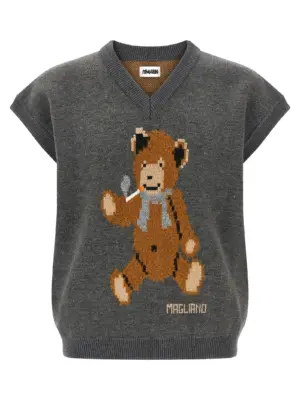 'Teddy Bear' vest MAGLIANO Gray