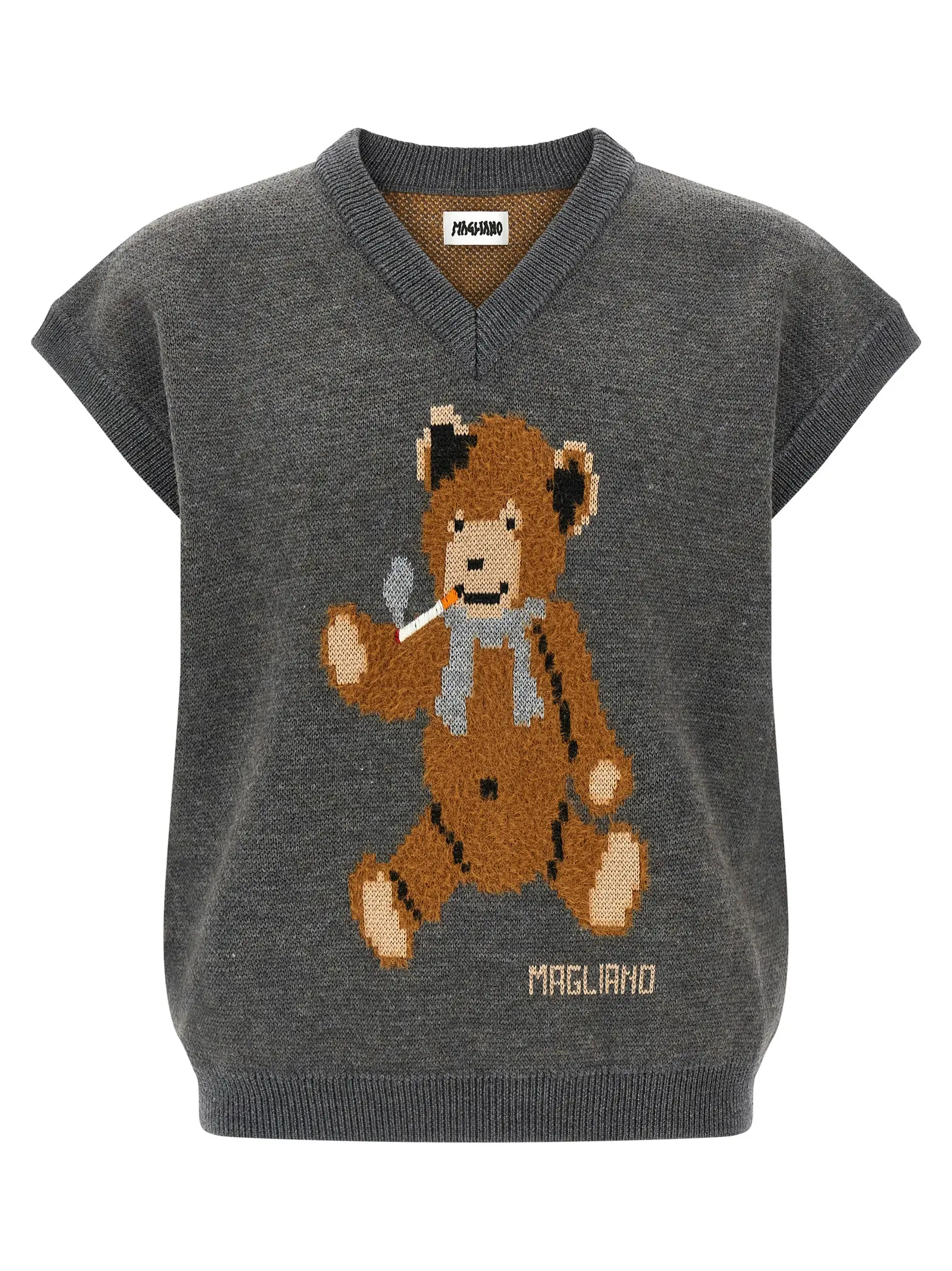 Жилет Teddy Bear Magliano Сірий 1 'Teddy Bear' vest MAGLIANO Gray