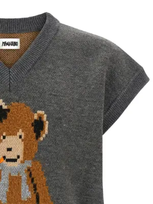 'Teddy Bear' vest Man MAGLIANO Gray