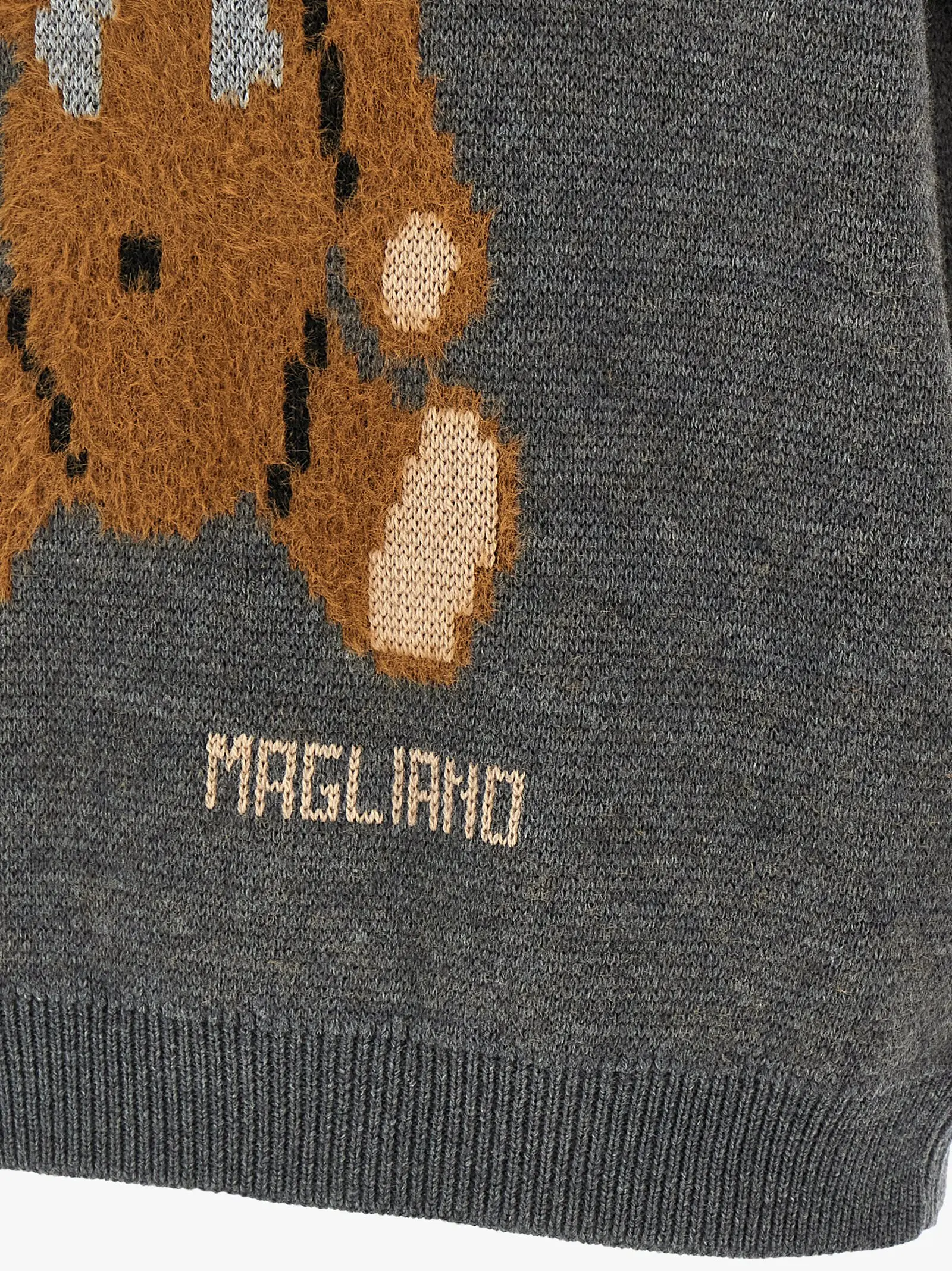 Жилет Teddy Bear Magliano Сірий 4 'Teddy Bear' vest 70% wool