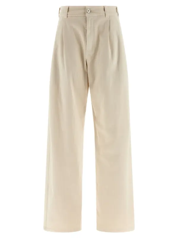Pleat pants BRUNELLO CUCINELLI Beige
