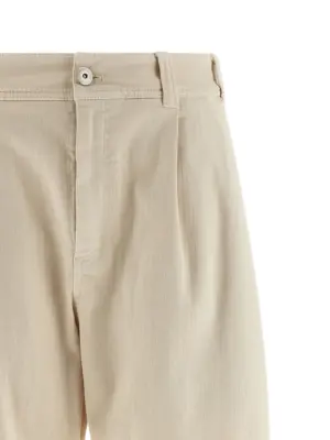 Pleat pants Woman BRUNELLO CUCINELLI Beige