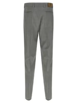 Mélange wool pants MH2443030FC9100 BRUNELLO CUCINELLI Gray