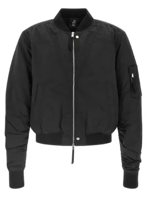 'M J 75' bomber jacket THOM KROM Black