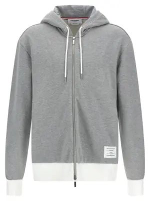 '4BAR' hoodie THOM BROWNE Gray