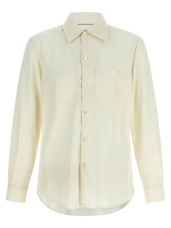 Corduroy shirt BRUNELLO CUCINELLI Beige