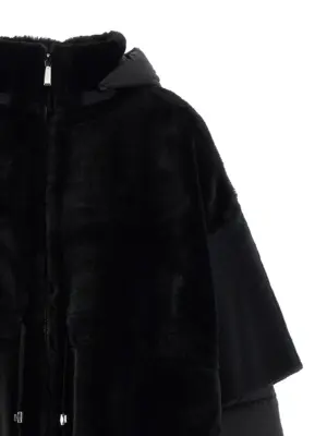 'Raja' jacket 100% leather (Ovis Aries Aries) MOORER Black