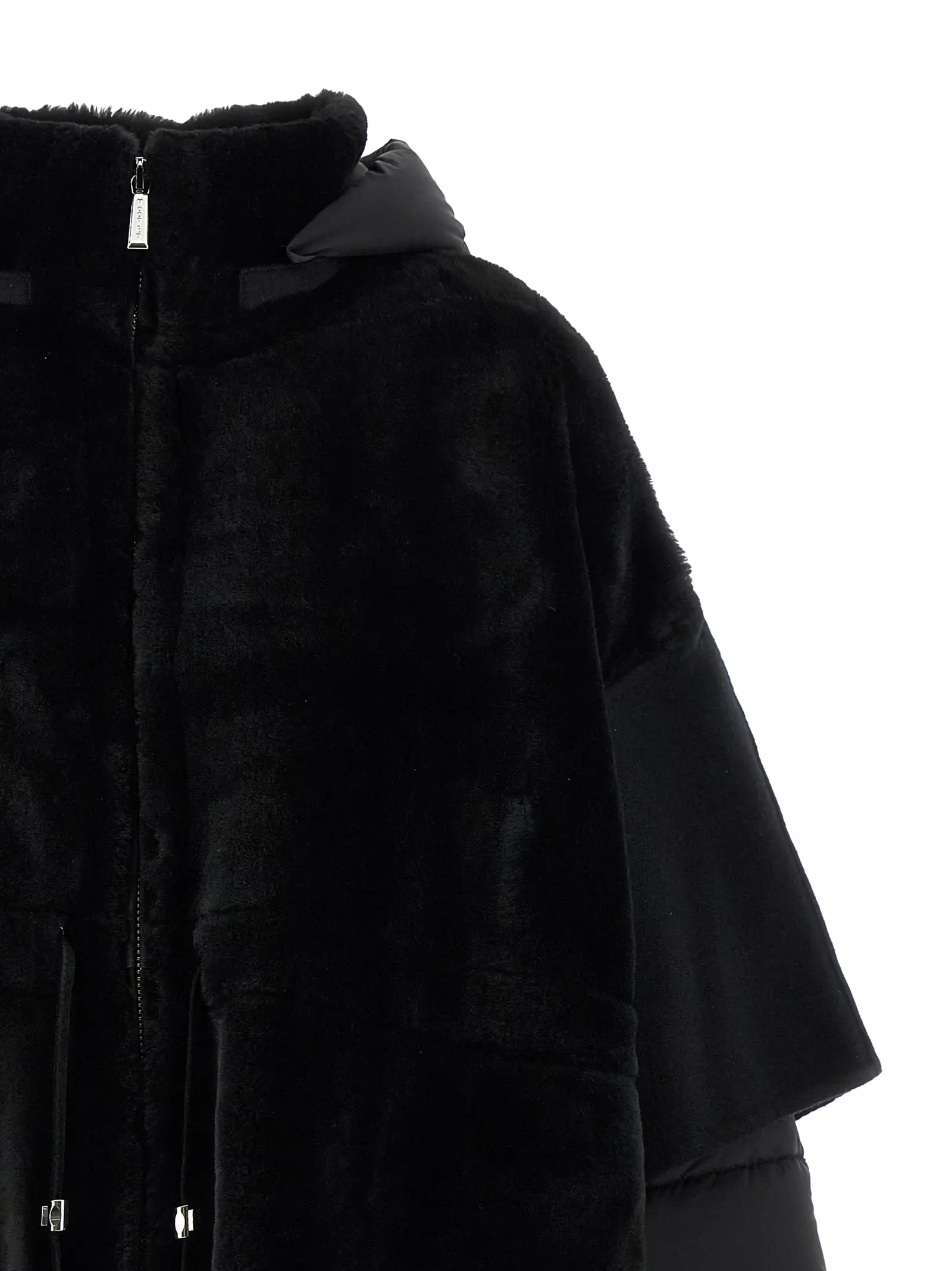 Куртка Raja Moorer Чорна 4 'Raja' jacket 100% leather (Ovis Aries Aries) MOORER Black