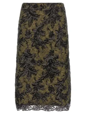 'Moni' skirt LE TWINS Green