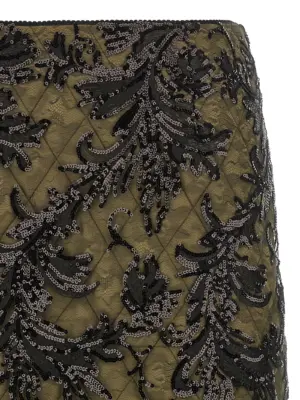 'Moni' skirt Woman LE TWINS Green