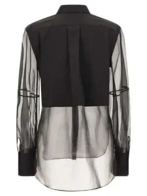 Double layer shirt MP091MQ406C101 BRUNELLO CUCINELLI Black