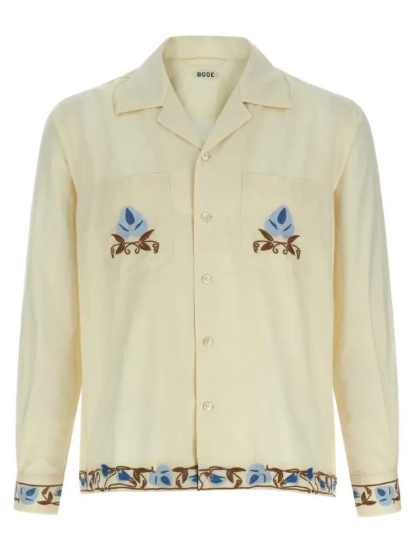 'Noveau Vine' shirt BODE Beige