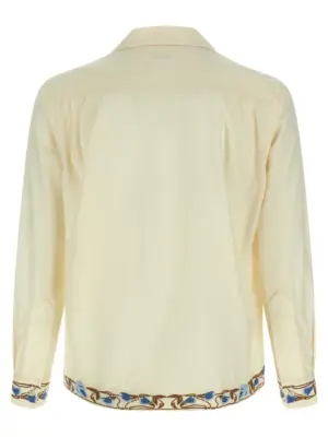 'Noveau Vine' shirt MRF25SH033CREAM BODE Beige