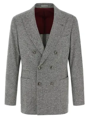 Grisaille blazer BRUNELLO CUCINELLI Gray