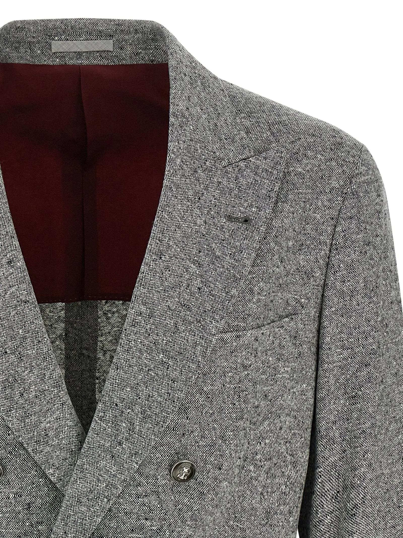 Піджак Grisaille Brunello Cucinelli Сірий 3 Grisaille blazer Man BRUNELLO CUCINELLI Gray