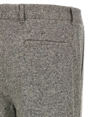 Grisaille pants 95% wool 5% cashmere BRUNELLO CUCINELLI Gray